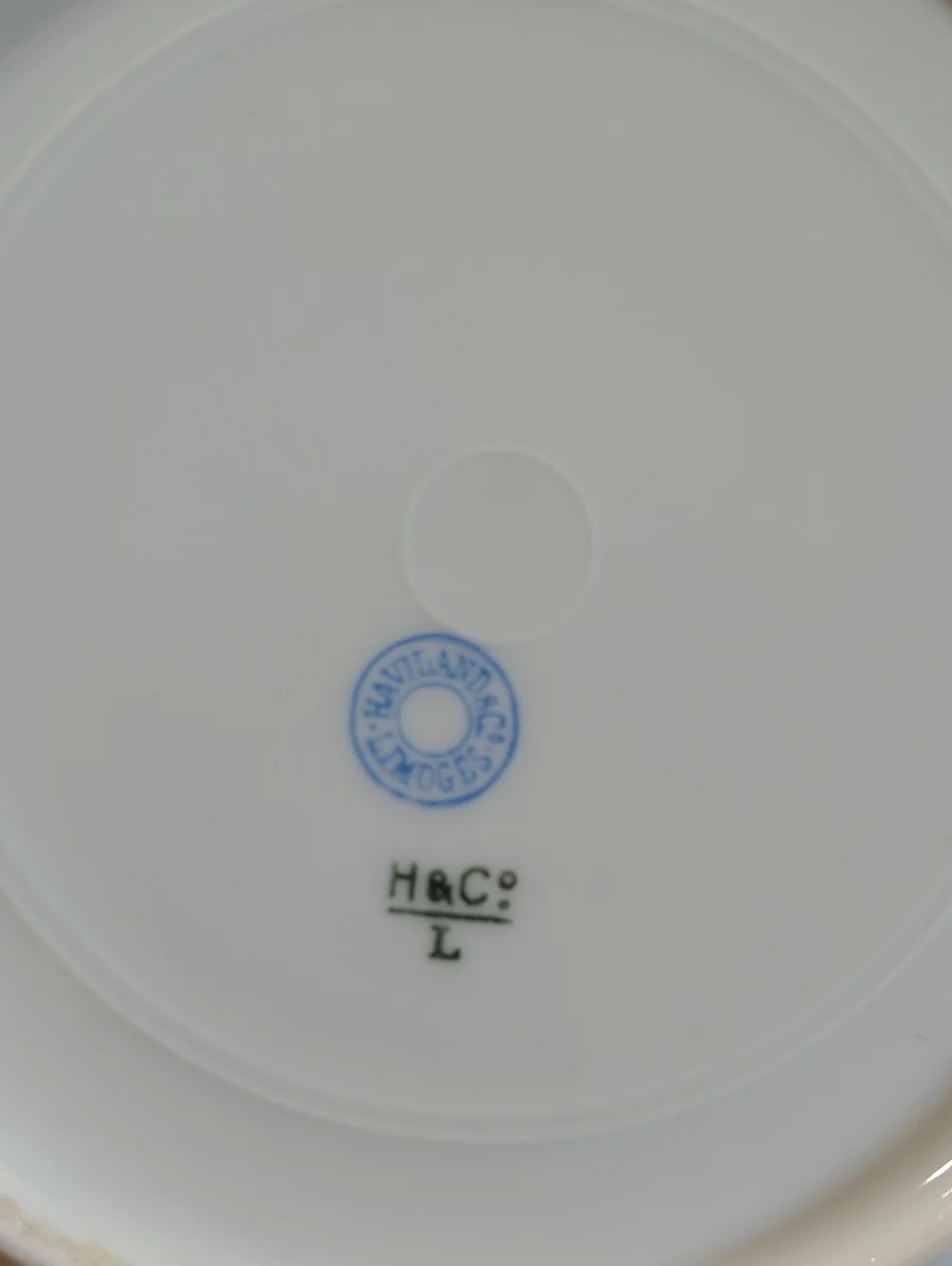 Haviland Limoges White and Gold Rim Porcelain Side Plate Wedding Ring Set Of 5